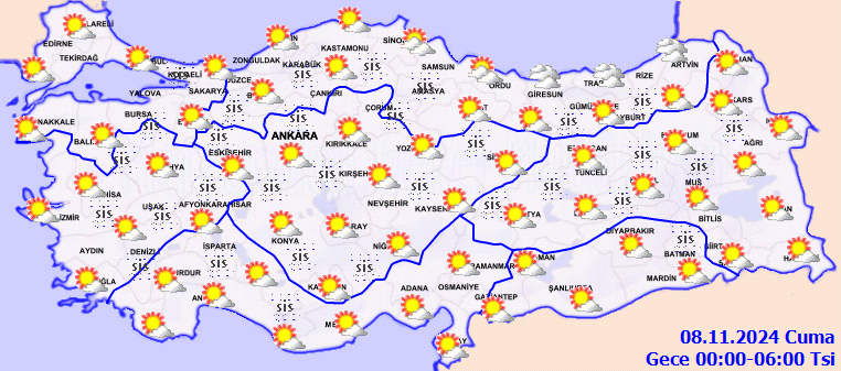 Meteoroloji 'Sabah ve gece saatlerine dikkat' diyerek uyardı! Göz gözü görmeyecek... 6