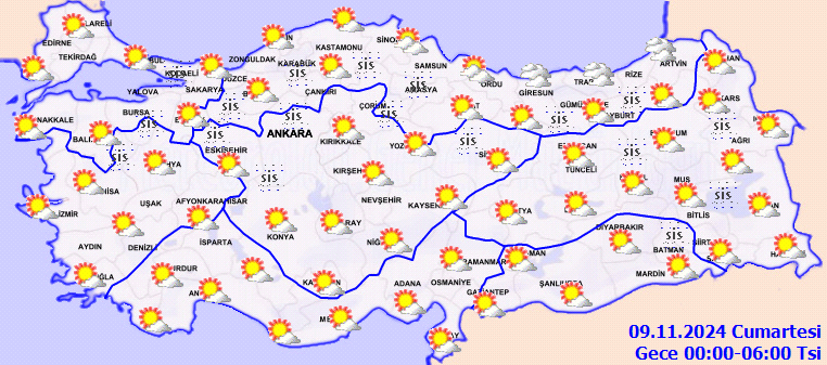 Meteoroloji 'Sabah ve gece saatlerine dikkat' diyerek uyardı: Sis ve pus bekleniyor! İşte bugünkü hava durumu... 7