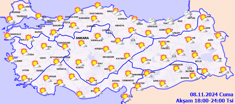 Meteoroloji 'Sabah ve gece saatlerine dikkat' diyerek uyardı: Sis ve pus bekleniyor! İşte bugünkü hava durumu... 6
