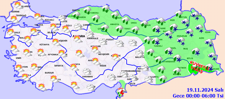 Sağanak ve kar yağışı geliyor! Meteoroloji'den 16 il için sarı kodlu uyarı... İstanbul için saat verildi! 7