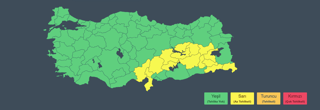 Sağanak ve kar yağışı geliyor! Meteoroloji'den 16 il için sarı kodlu uyarı... İstanbul için saat verildi! 3