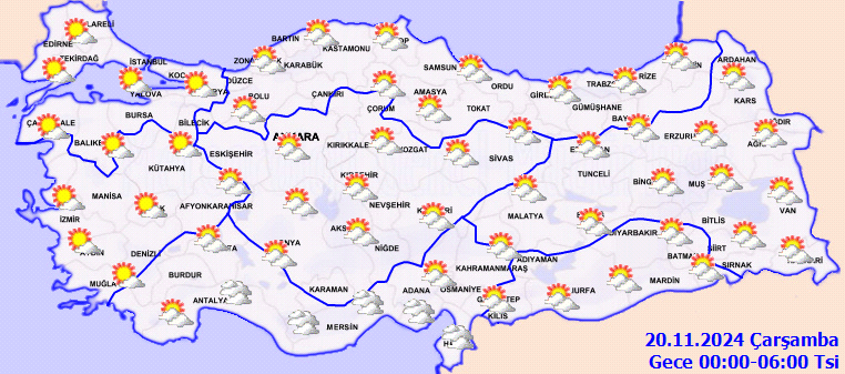 Meteoroloji'den haritalı uyarı! Karla karışık yağmur geliyor! Bu illerde yaşayanlar dikkat 5