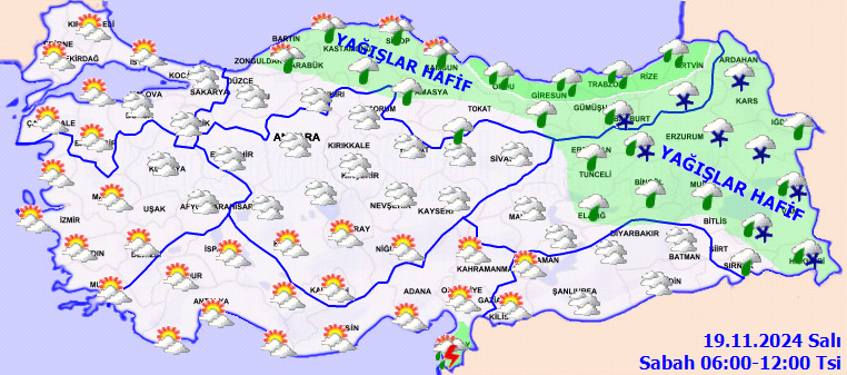 Meteoroloji'den haritalı uyarı! Karla karışık yağmur geliyor! Bu illerde yaşayanlar dikkat 2