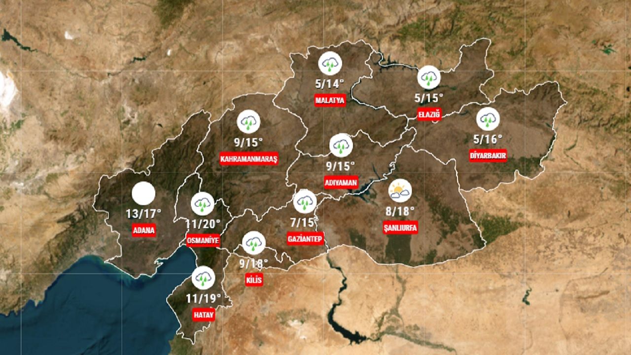 Meteoroloji açıkladı: 21 Kasım 2024 deprem bölgesindeki bazı illerde yağışlar devam edecek... 1