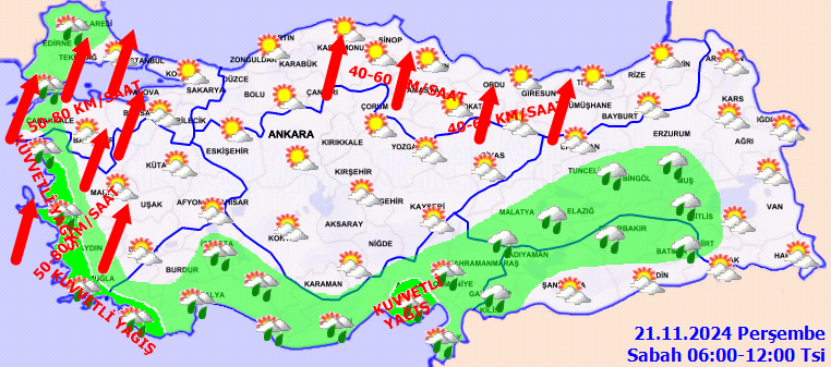 Hava daha da soğuyacak! Bugüne dikkat: Şiddetli fırtına ve sağanak geliyor! 4