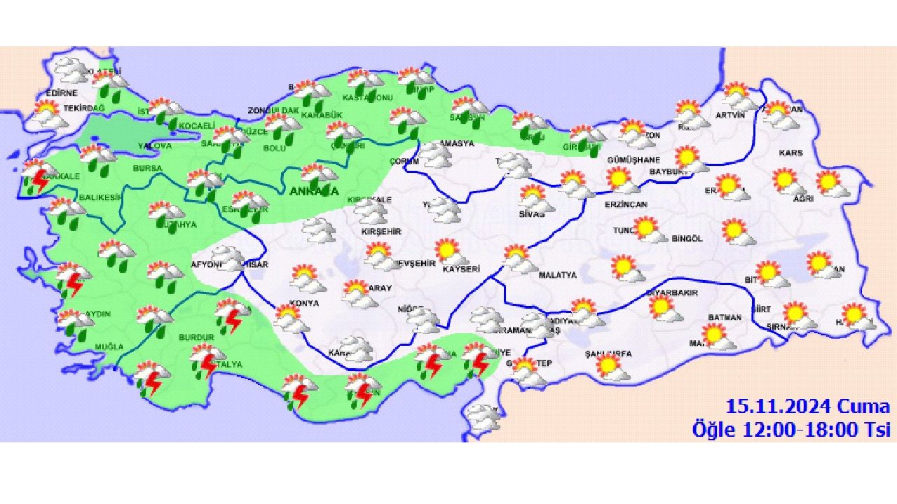 23 Kasım 2024 Türkiye genelinde yağış ve kar uyarısı yapıldı! İşte İstanbul, Ankara, İzmir, Antalya gibi illerde beklenen sıcaklıklar... 4