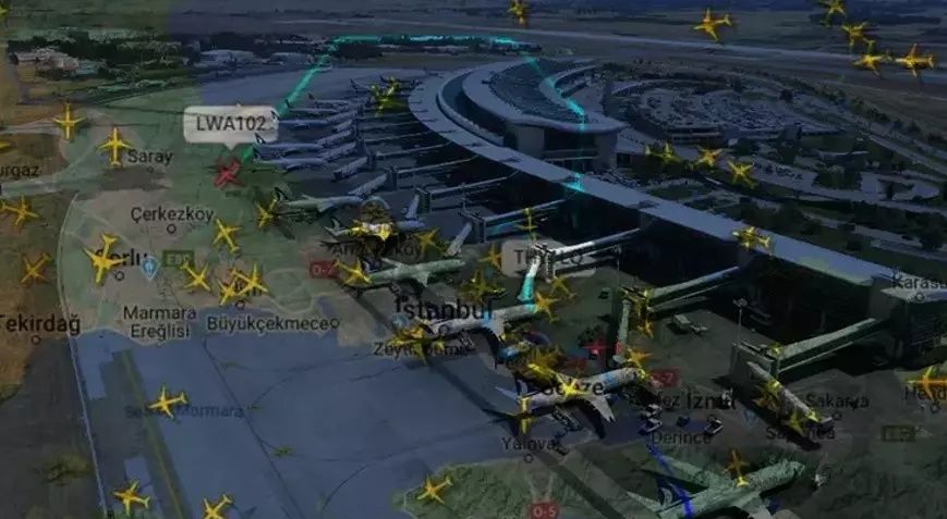 İstanbul'da fırtına ve sağanak yağış başladı! Deniz ve hava trafiğinde aksama! Seferler iptal edildi... 2