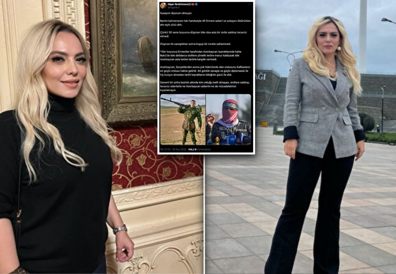 Hamas savaşçılarına tecavüzcü dedi! Azerbaycanlı gazeteci Nigar İbrahimova için "Türkiye'den deport edilsin" çağrıları... 1