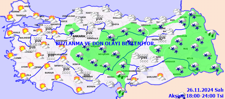 Kuvvetli sağanak ve kar geliyor! Meteoroloji'den 12 ile sarı kodlu uyarı... İşte 26 Kasım Salı hava durumu raporu... 6