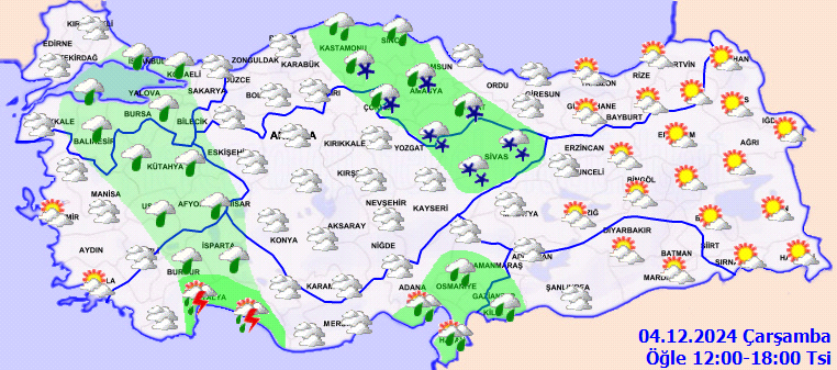İstanbul dahil çok sayıda kente sağanak geliyor! Meteoroloji saat verip uyardı... 4