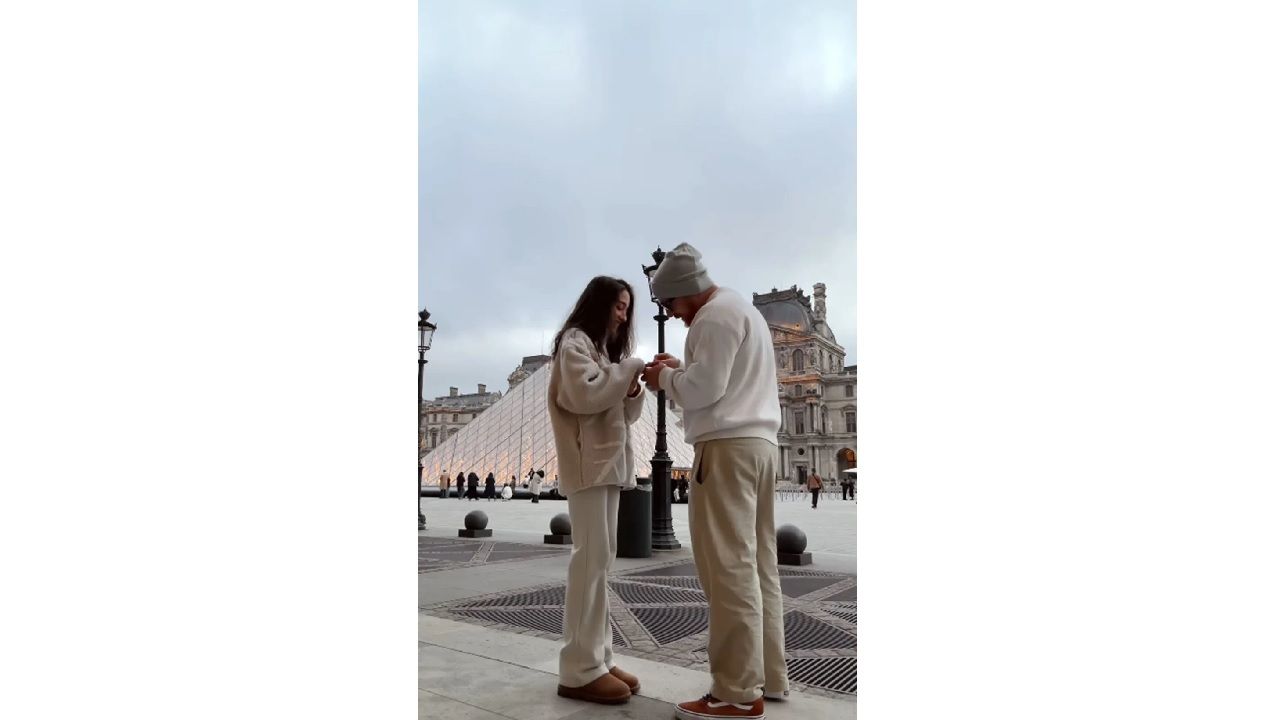 Çocuklar Duymasın'ın oyuncusu Furkan Kızılay evleniyor! İşte Paris'te romantik evlilik teklifinden kareler... 2