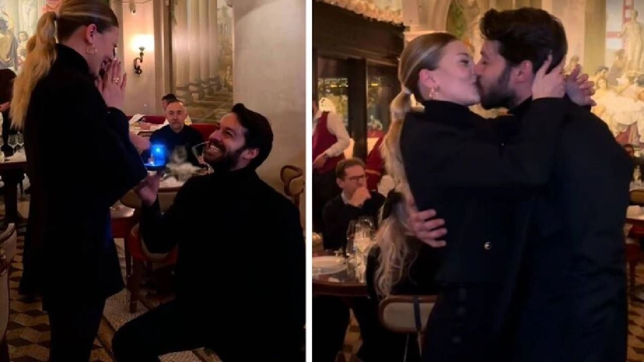 Eski Survivor şampiyonu ilk adımı attı! Londra'da romantik evlilik teklifi... 1