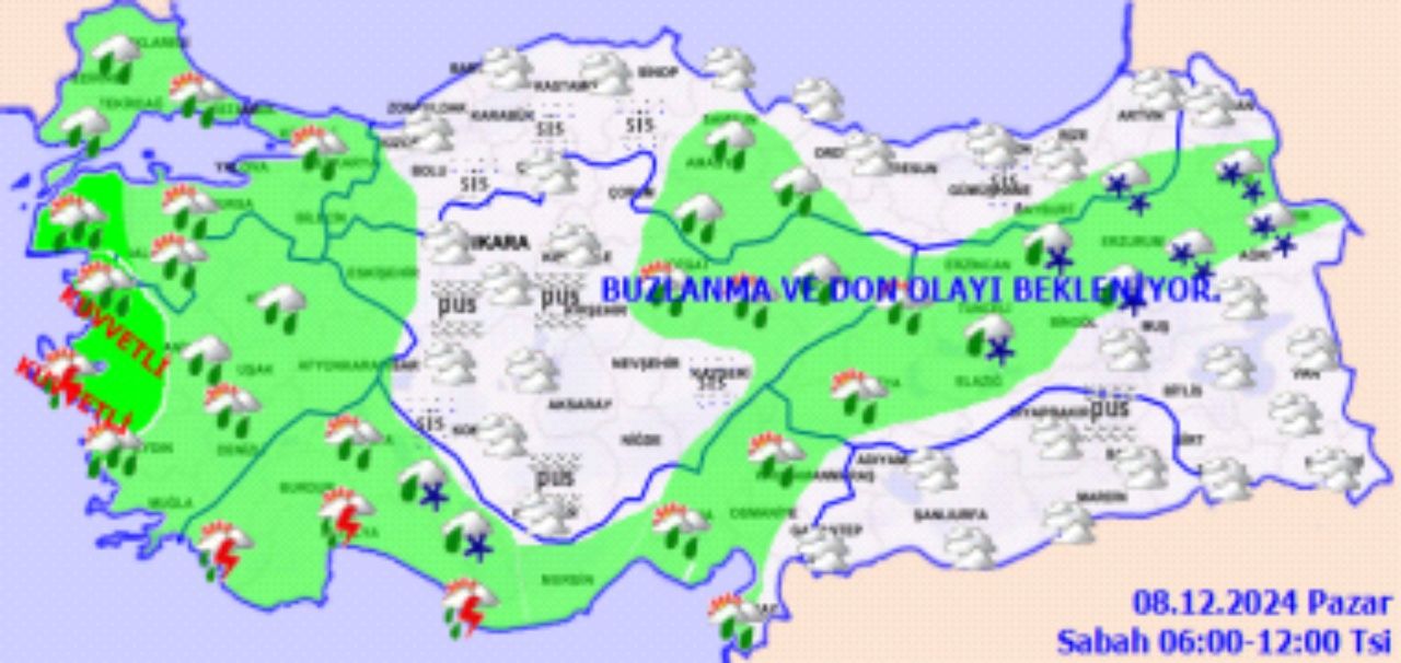 Çok şiddetli geliyor! Meteoroloji bazı kentleri saat vererek uyardı 3