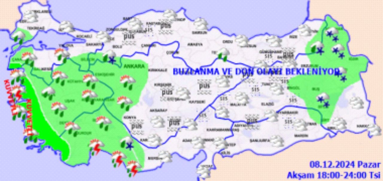 Çok şiddetli geliyor! Meteoroloji bazı kentleri saat vererek uyardı 9