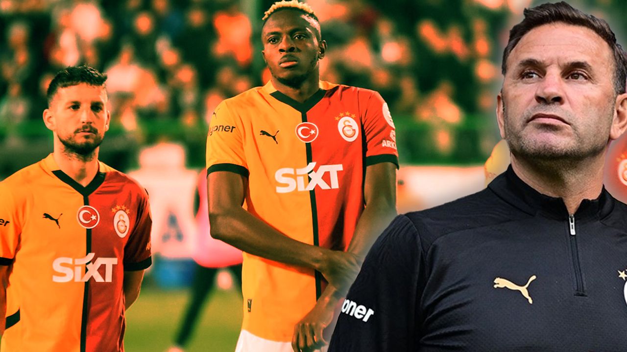 Galatasaray'ın Sivasspor maçı ilk 11'i belli oldu! Okan Buruk sistem değişikliği kararı aldı: Çift forvet buraya kadar, savunma 4'lüye dönüyor... 1