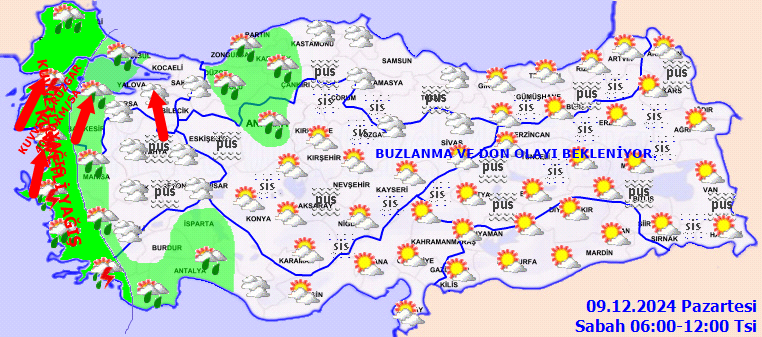 İstanbul dahil 10 il için sağanak uyarısı! Meteoroloji saat verip duyurdu... İşte 9 Aralık Pazartesi hava durumu tahminleri... 4