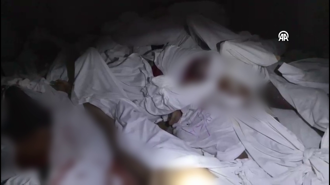 Esad'ın gerçek yüzünü AA görüntüledi! Her karesi kan donduruyor! İşkence ile böyle öldürüldüler 2