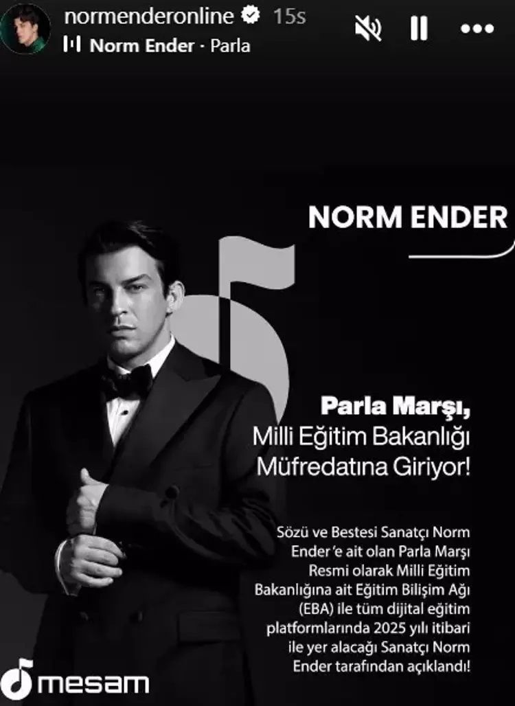 MEB'den 'Norm Ender' kararı! 'Parla' müfredata giriyor 2