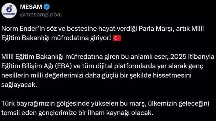 MEB'den 'Norm Ender' kararı! 'Parla' müfredata giriyor 3