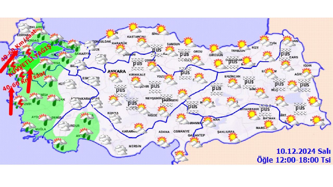 11 Aralık 2024 Çarşamba yurt geneli tahminler yayınlandı! İşte Adana, Ankara, İstanbul ve İzmir başta olmak üzere beklenen hava durumu.. 3