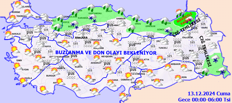 Hava 5 derece birden soğuyacak! Meteoroloji'den İstanbul dahil çok sayıda ile sağanak uyarısı! 7