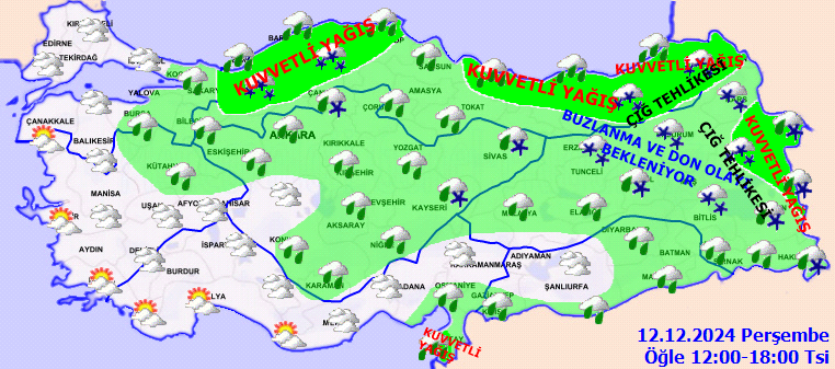 Hava 5 derece birden soğuyacak! Meteoroloji'den İstanbul dahil çok sayıda ile sağanak uyarısı! 5