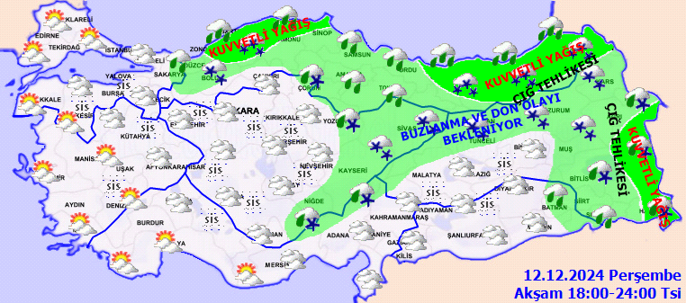 Hava 5 derece birden soğuyacak! Meteoroloji'den İstanbul dahil çok sayıda ile sağanak uyarısı! 6