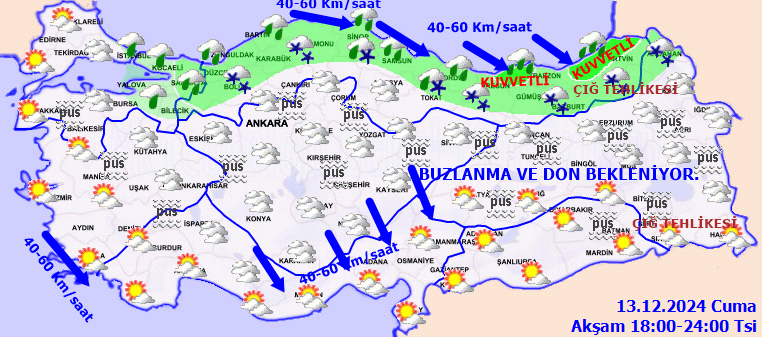 Meteoroloji'den sağanak ve yoğun kar uyarısı! İstanbul dahil çok sayıda kente geliyor... İşte 13 Aralık Cuma hava durumu raporu... 7