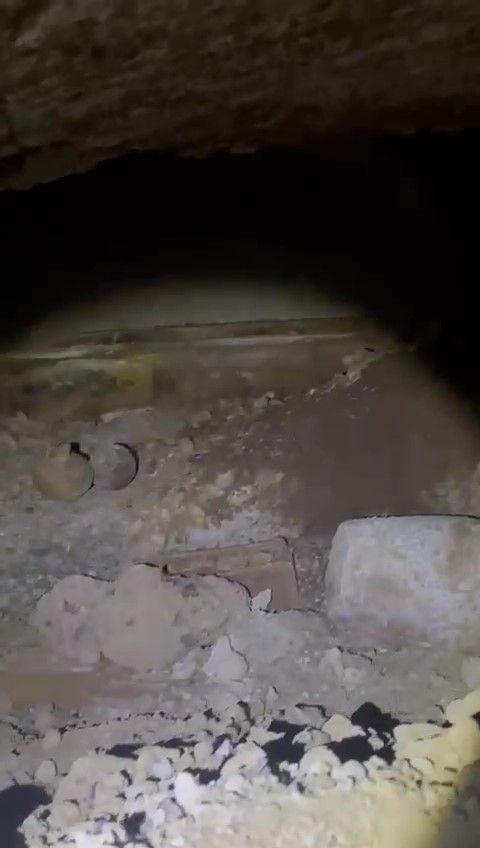 Hatay'da son dakika haberi! Bu görüntüden tarih çıktı! İçinde mezar da var! 3