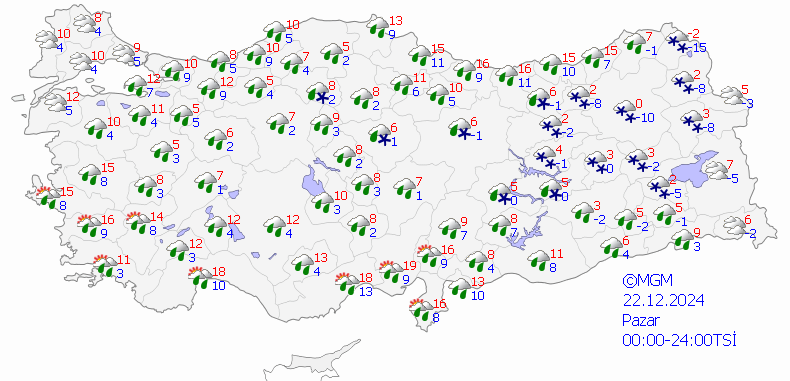 Hafta sonu planı yapanlar dikkat! Meteoroloji'den haritalı uyarı: Kuvvetli sağanak ve kar geliyor! 9