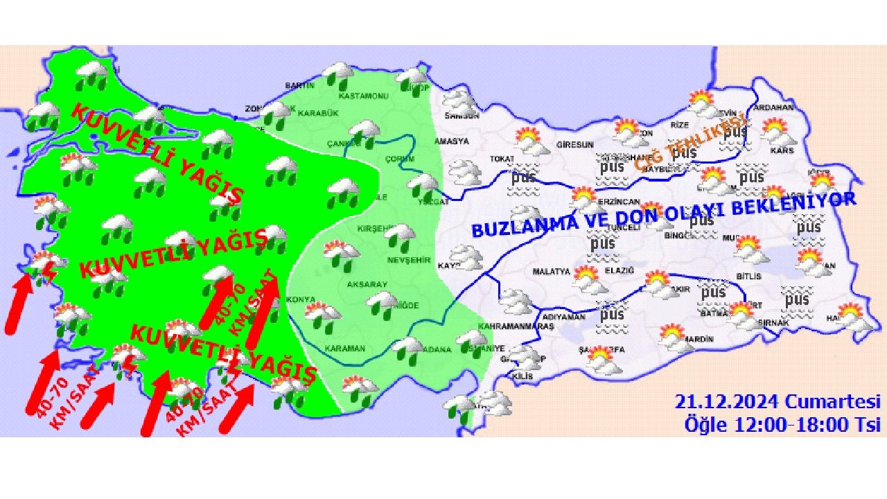 20 Aralık meteoroloji hava durumu raporu yayınlandı! İşte İstanbul, Ankara, İzmir ve Adana'da beklenen sıcaklıklar... 2