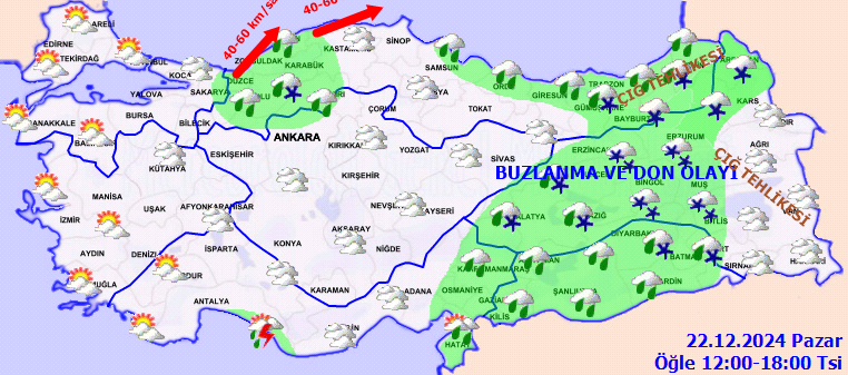 Meteorolojiden 4 il için kuvvetli yağış uyarısı! 3