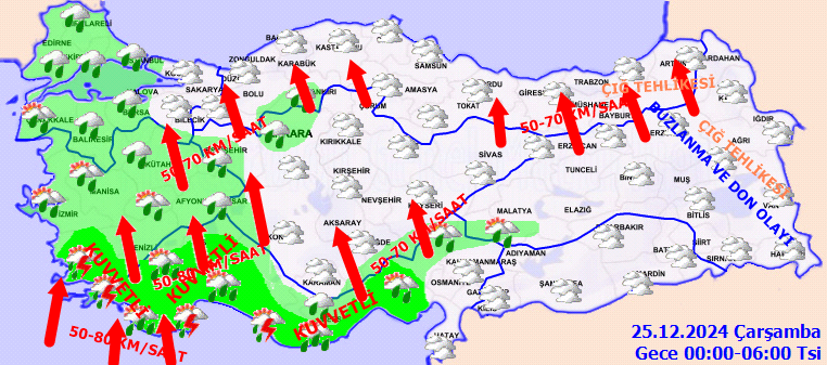 Erbain soğuğu geliyor! İstanbul dahil çok sayıda kent için tarih verildi! Yoğun kar yağışı başlayacak... 8