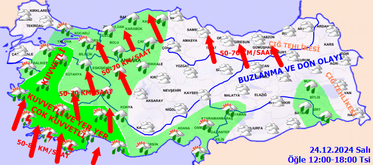 Erbain soğuğu geliyor! İstanbul dahil çok sayıda kent için tarih verildi! Yoğun kar yağışı başlayacak... 6