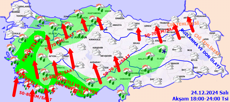 Erbain soğuğu geliyor! İstanbul dahil çok sayıda kent için tarih verildi! Yoğun kar yağışı başlayacak... 7
