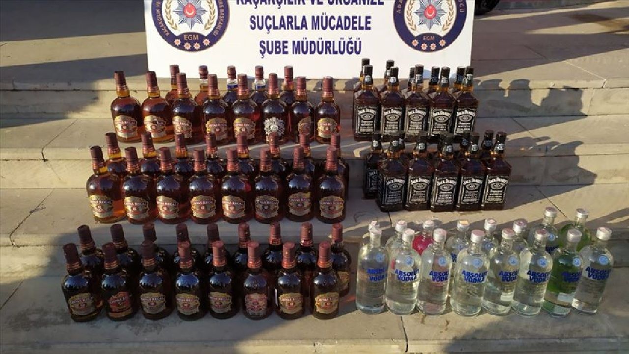 Operasyonlar hız kazandı! Yılbaşı için satışa hazırlanan kaçak içkiler ele geçirildi... 1