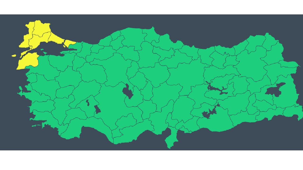 26 Aralık 2024 Türkiye geneli hava durumu! 6 Kente sarı kodlu uyarı yapıldı! İşte başta İstanbul, Ankara, İzmir ve Adana'da beklenen sıcaklıklar... 1
