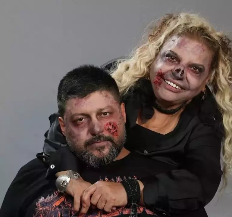 Bülent Ersoy zombi kılığına girdi 5