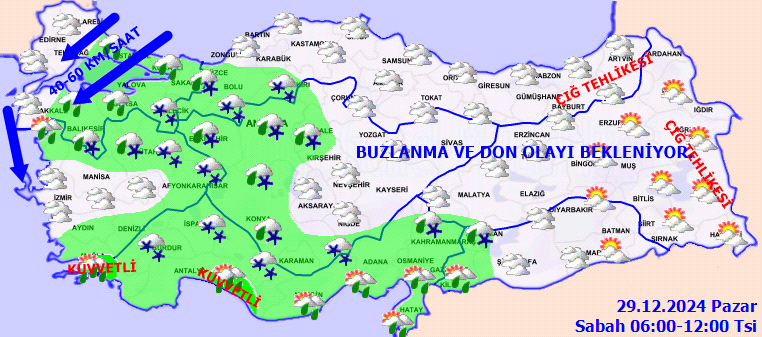 Kar ve sağanak yağış geliyor! Meteoroloji saat verip uyardı! İstanbul, Ankara, Rize, Gaziantep, Antalya dikkat... 4