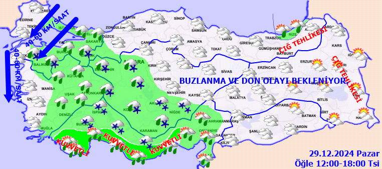 Kar ve sağanak yağış geliyor! Meteoroloji saat verip uyardı! İstanbul, Ankara, Rize, Gaziantep, Antalya dikkat... 5