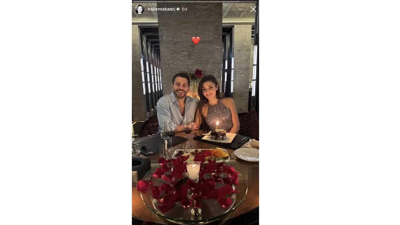 Hande Erçel paylaştı! Hakan Sabancı ile yılbaşı kutlamasına yorum yağdı... 4