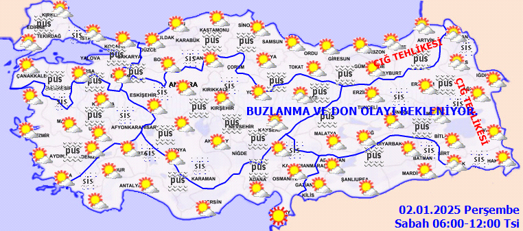 Sıcaklıklar artacak! Meteoroloji 2 Ocak Perşembe hava durumu tahminlerini açıkladı! İşte İstanbul, Ankara, İzmir, Antalya hava durumu... 4