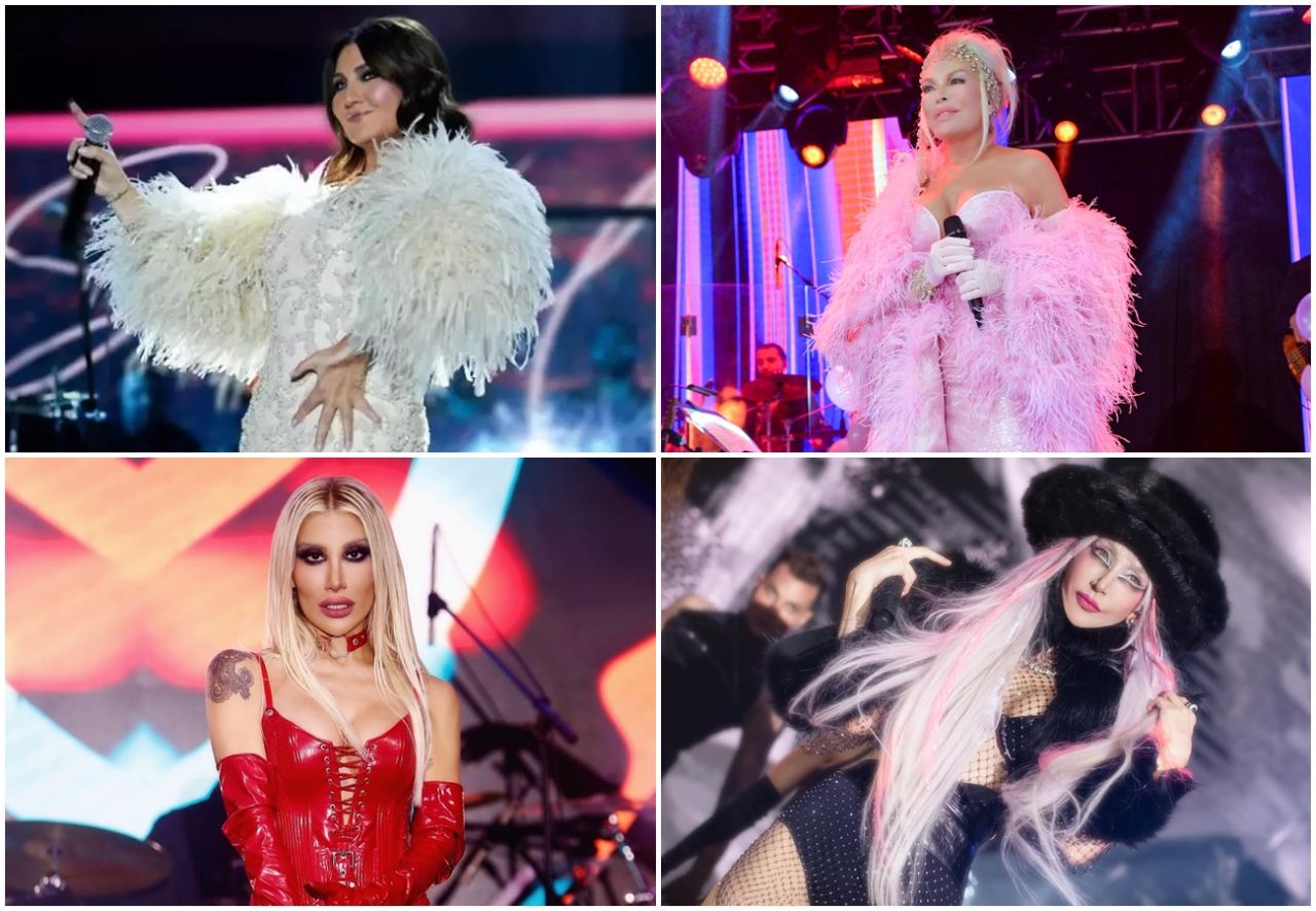 Sahne kıyafetleriyle 2025'te göz kamaştırdılar! İşte ünlülerin yılbaşındaki konser tarzları 1