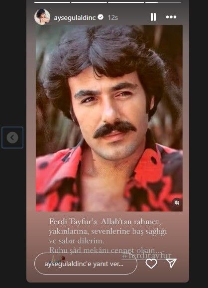 Ferdi Tayfur’un ölümü sanat camiasını yasa boğdu! İşte ünlülerden başsağlığı mesajları 5