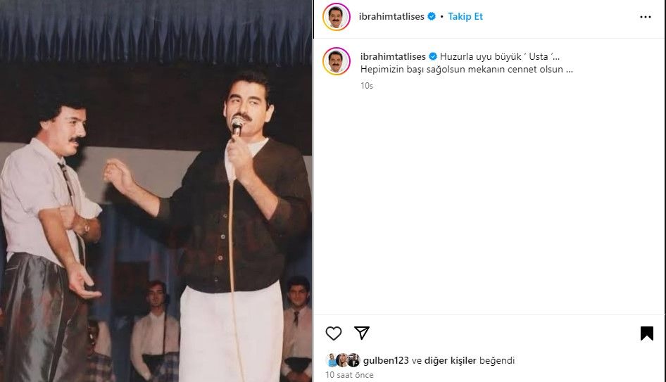 Ferdi Tayfur’un ölümü sanat camiasını yasa boğdu! İşte ünlülerden başsağlığı mesajları 9