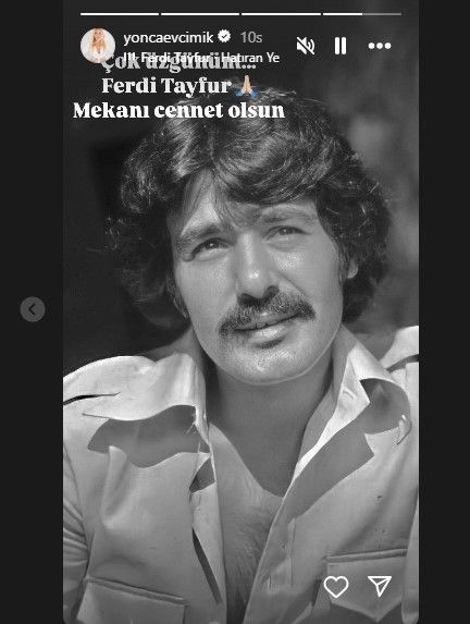 Ferdi Tayfur’un ölümü sanat camiasını yasa boğdu! İşte ünlülerden başsağlığı mesajları 14