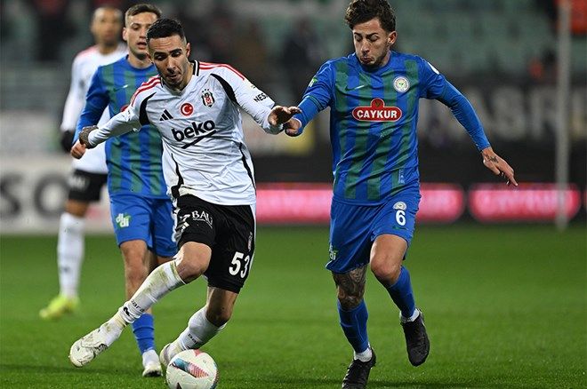 Herkes iptal olan bu golü konuşuyor: Trio ekibi Çaykur Rizespor - Beşiktaş maçındaki tartışmalara son noktayı koydu! 2