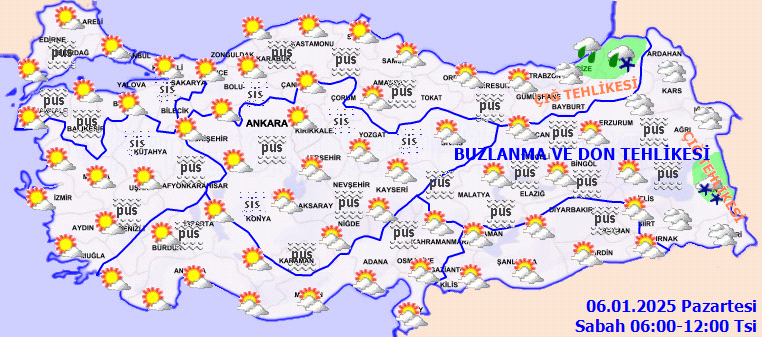 Hava buz kesecek! Meteoroloji'den sağanak ve kar uyarısı! İstanbul, Ankara, İzmir, Antalya, Tokat, Elazığ dikkat... 4