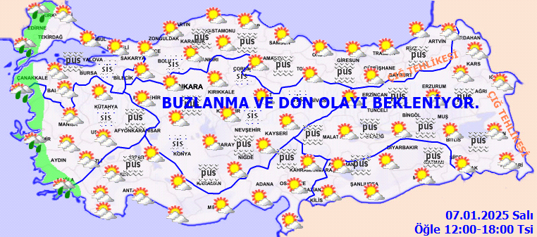 Sağanak yağış ile birlikte buzlanma ve don uyarısı! Meteoroloji İstanbul, Ankara, İzmir, Antalya, Edirne ve Çanakkale'yi uyardı... 5