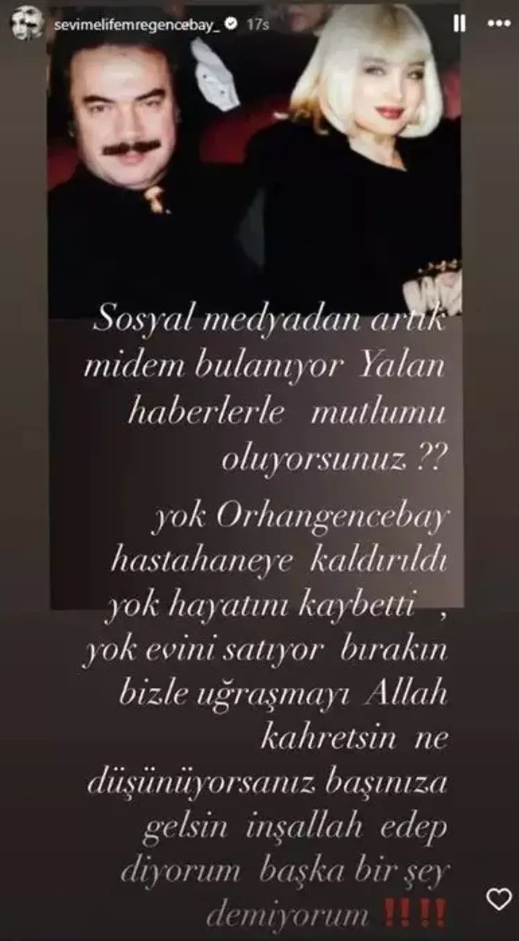 Sevim Emre, Orhan Gencebay hakkında çıkan haberlere ateş püskürdü! 3